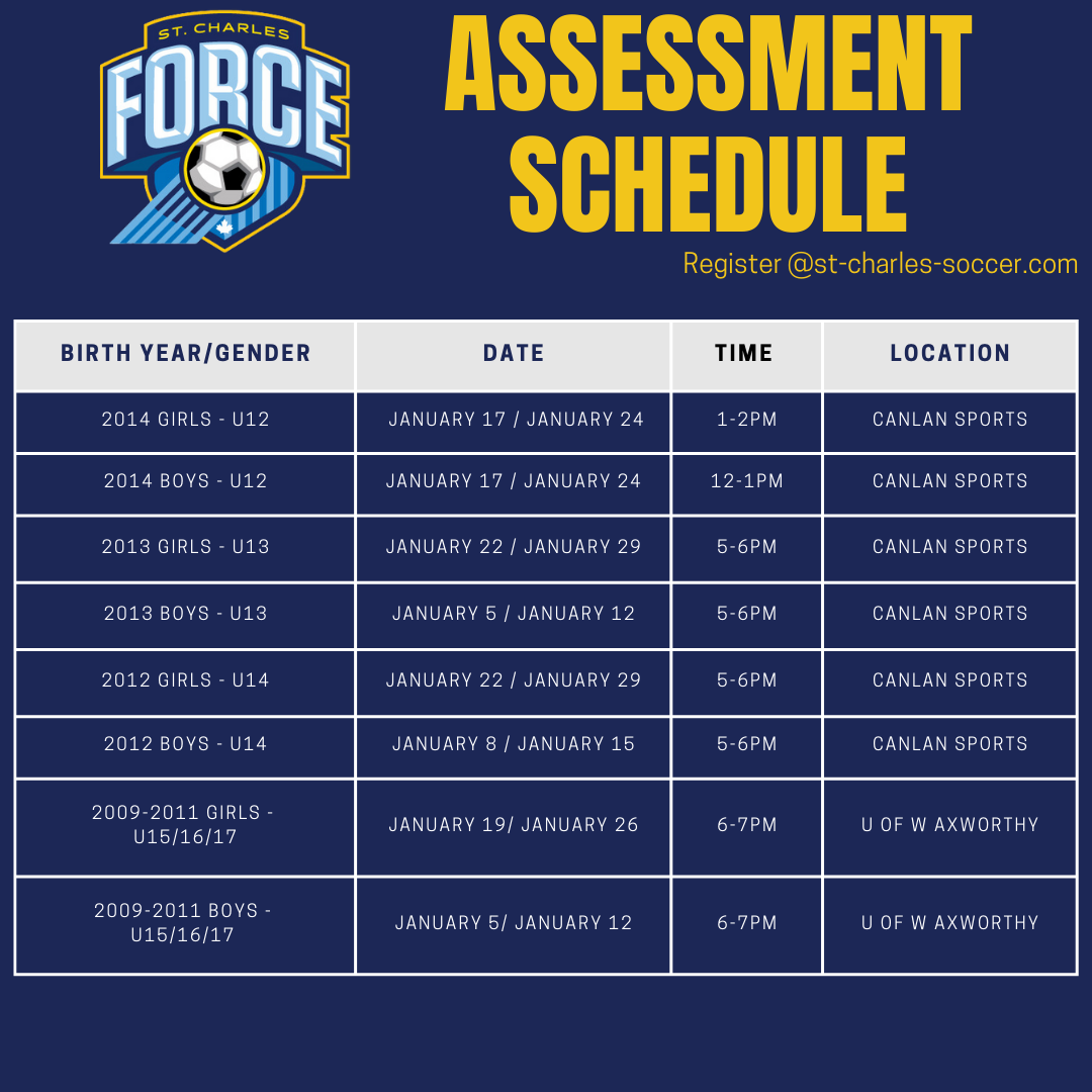 St. Charles Soccer Association (SC Force) : Website by RAMP InterActive